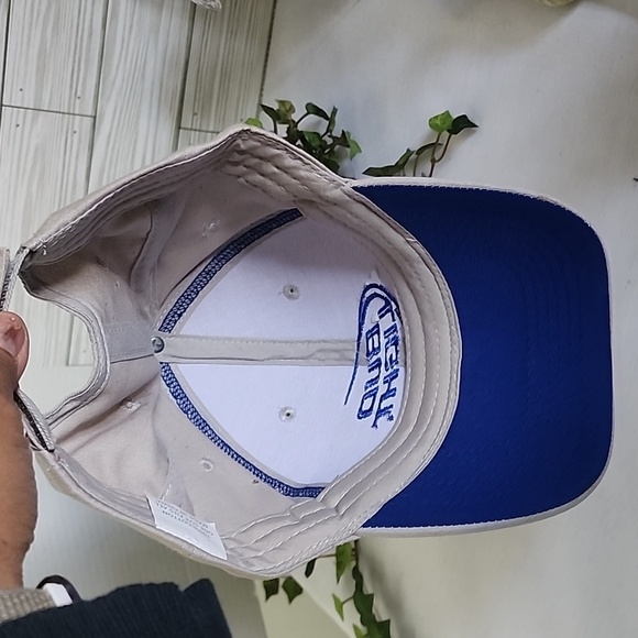 NEW Tan Blue Bud Light Baseball Cap Hat - Picture 5 of 6
